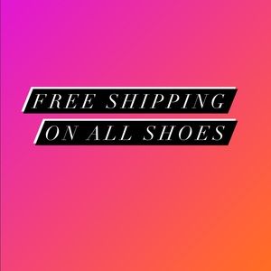Free shipping all shoes over $30